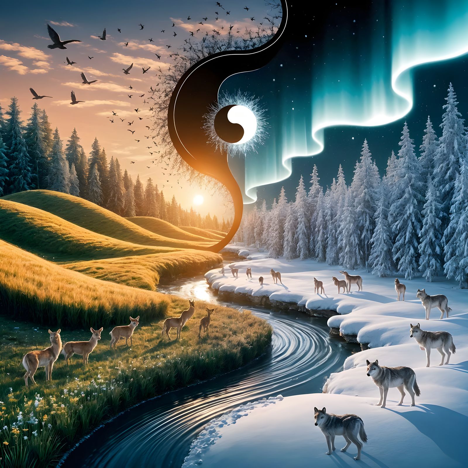 Seasons in Balance  by @Shelly