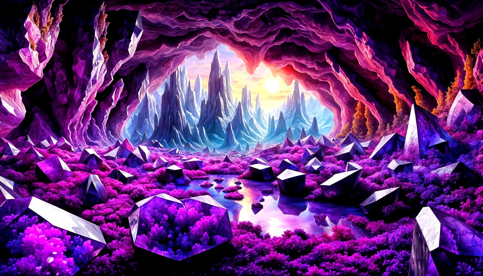 Amethyst Grotto  by @lawrencelot