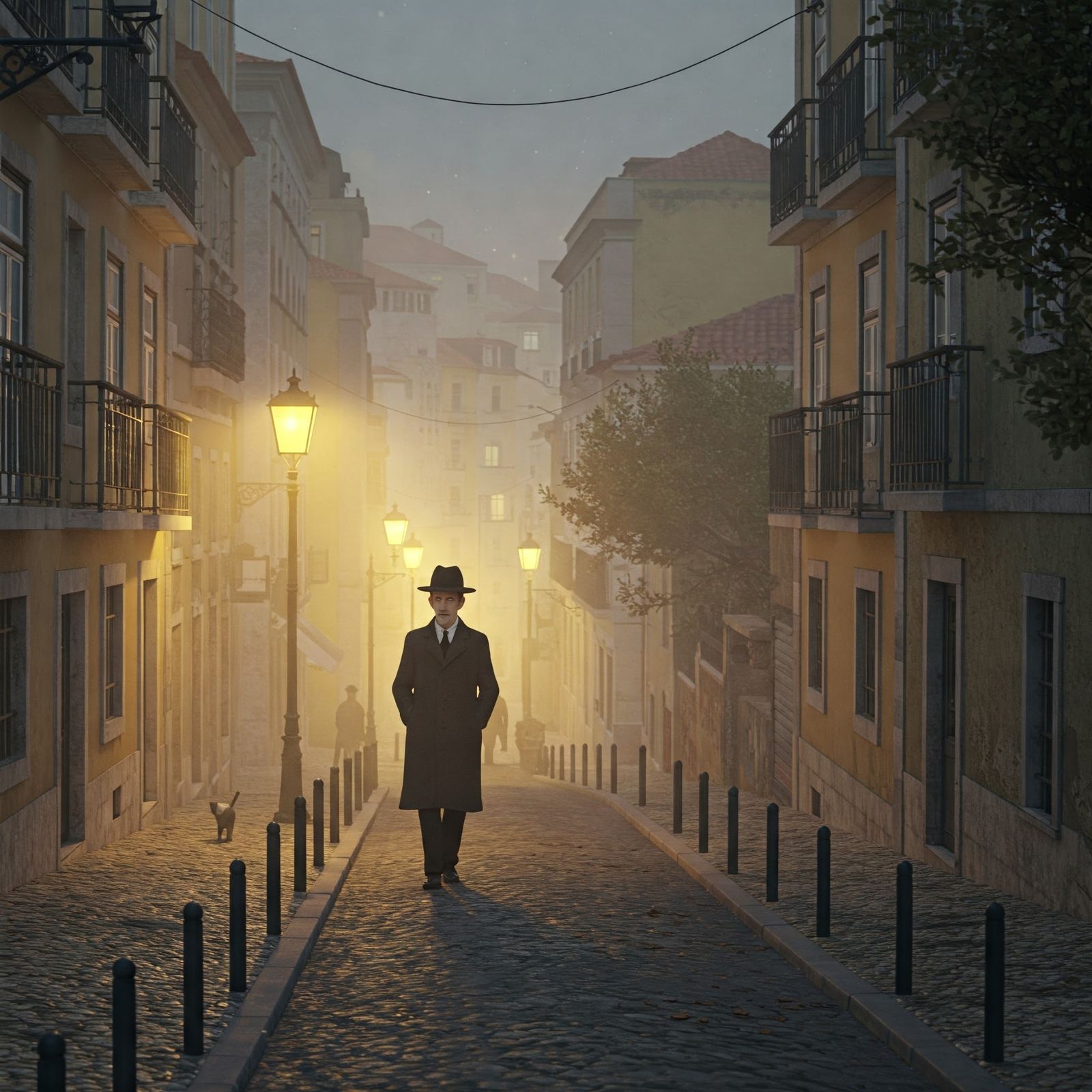 "Silent Footsteps in Lisbon"