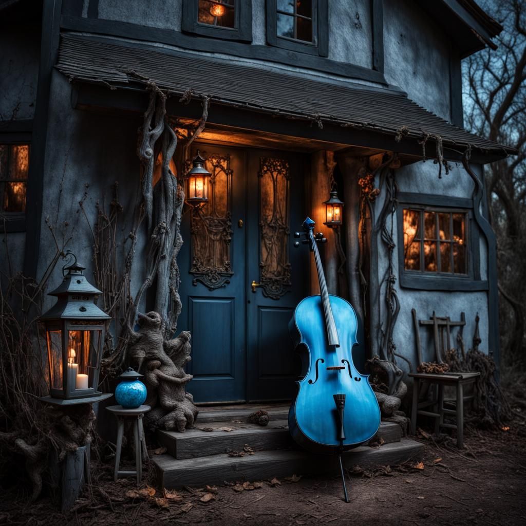 "The Witch's Cottage"  by @Dragonfly Rain