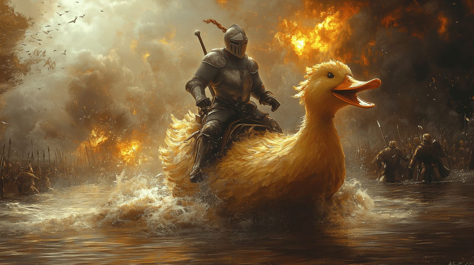 Onwards, my duck !