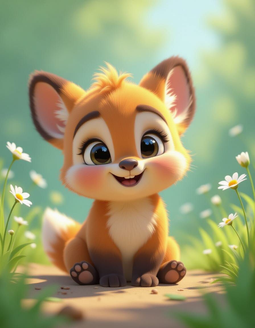 “Sunlight danced in every blink.”