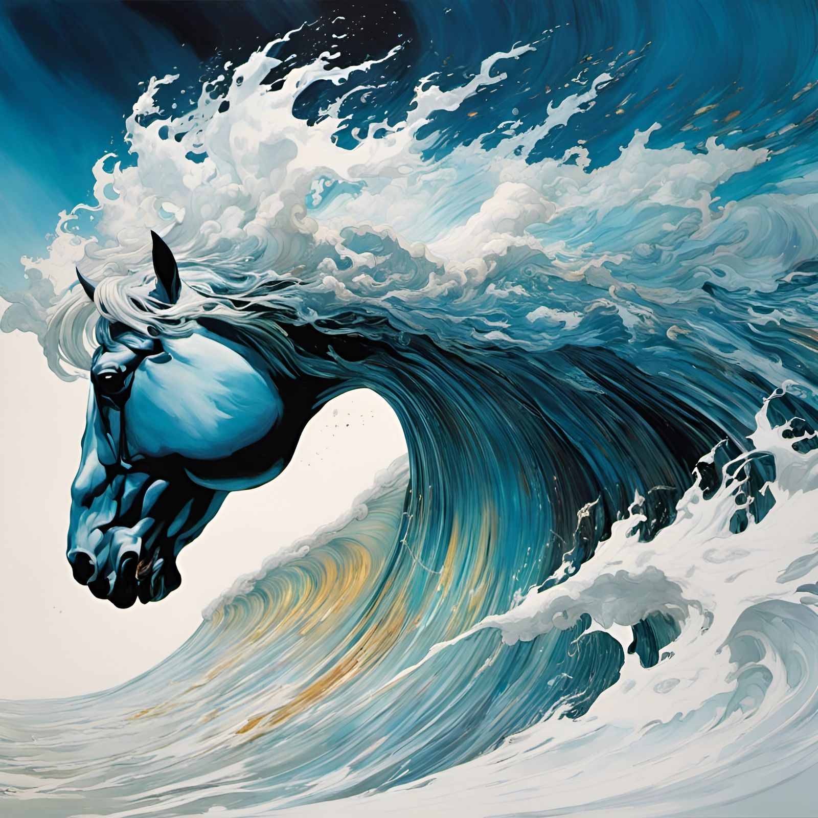 Tsunami  by @Nate River