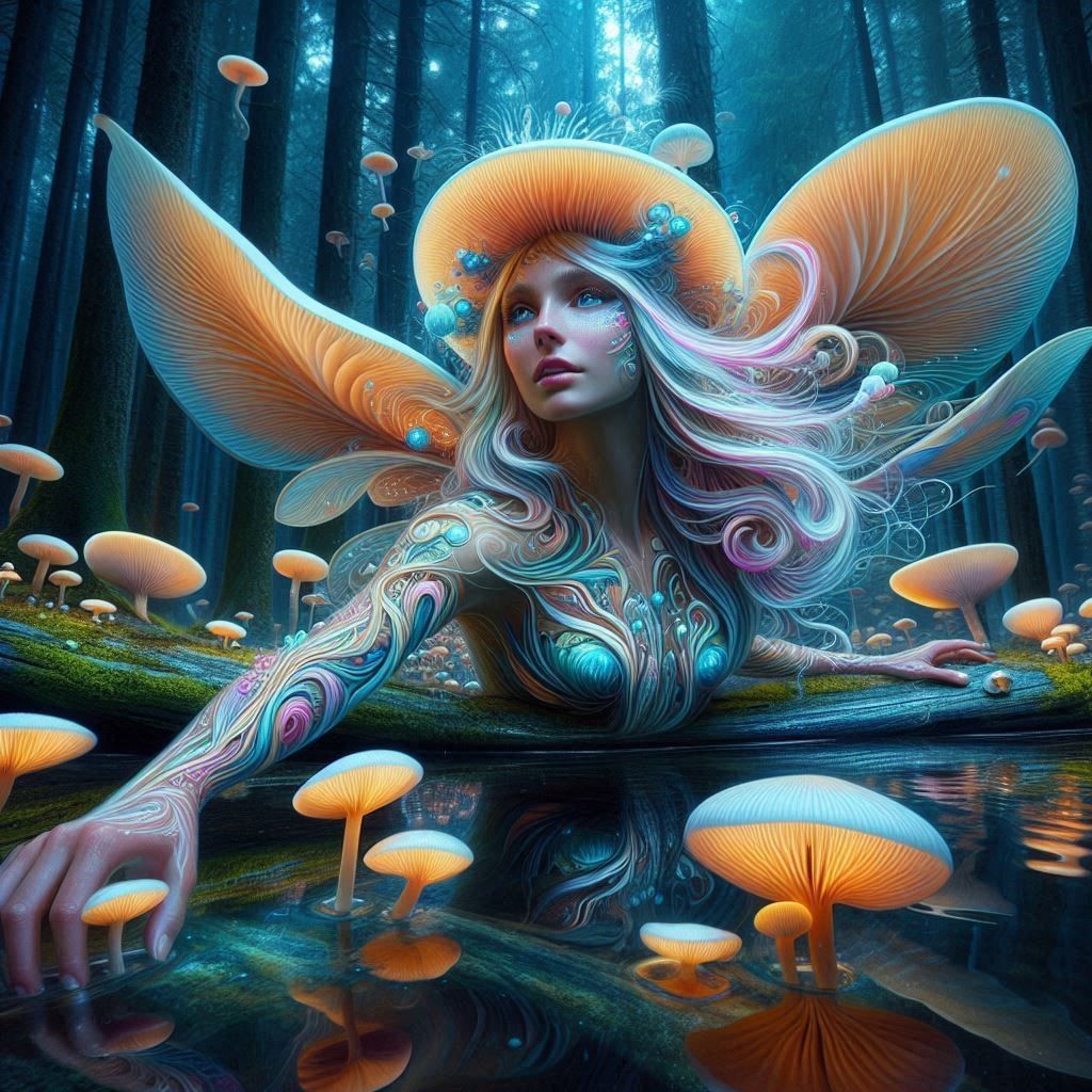 Mushroom fairy