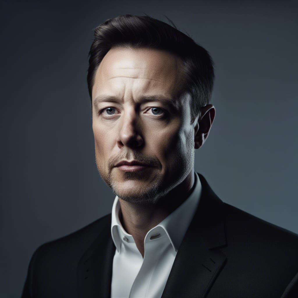 ELON MUSK - AI Generated Artwork - NightCafe Creator