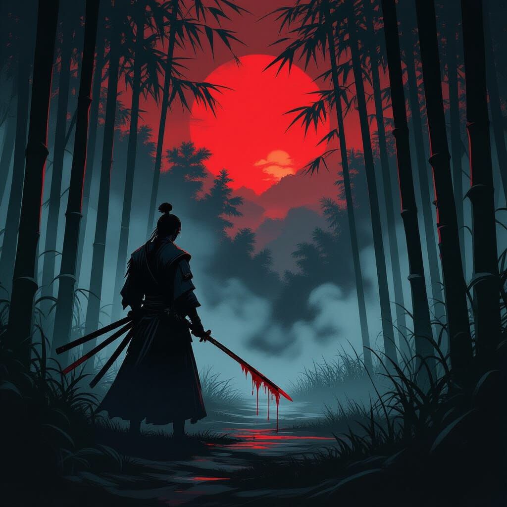 Lone Samurai  by @Robert Steel
