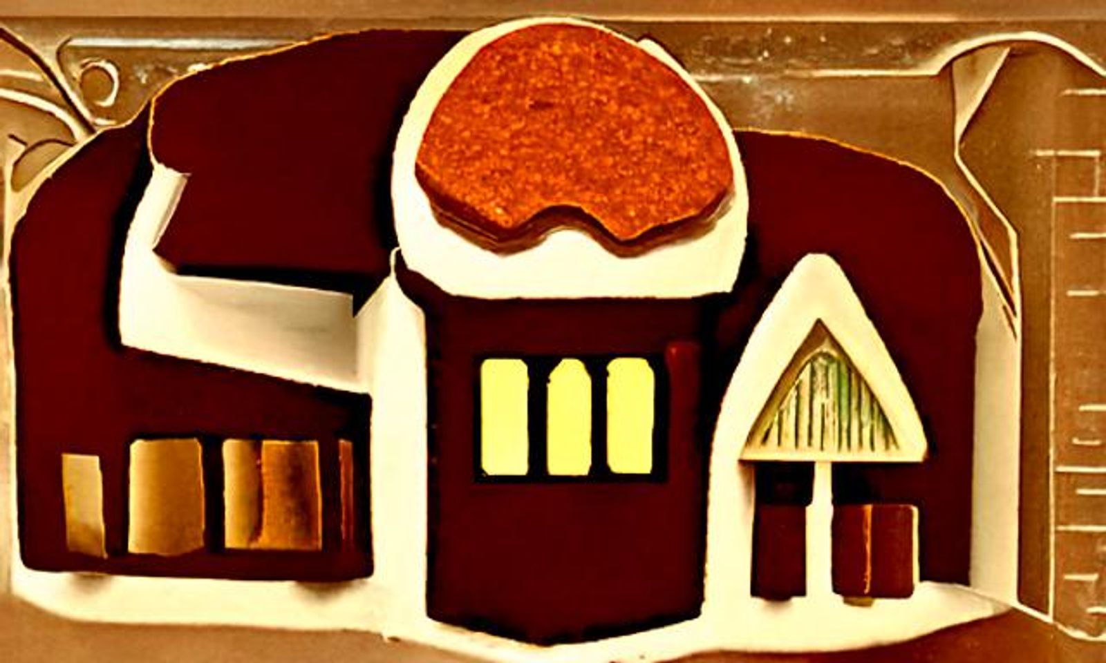Gingerbread House Art Deco AI Generated Artwork NightCafe Creator Gingerbread House Art Deco AI Generated Artwork NightCafe Creator