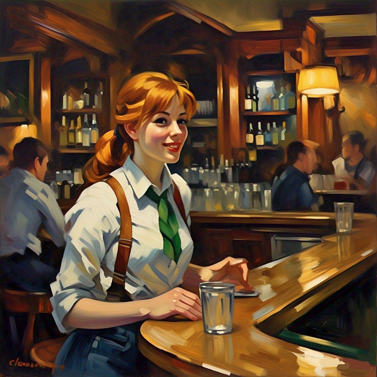 "Working Her Way Through Grad School"