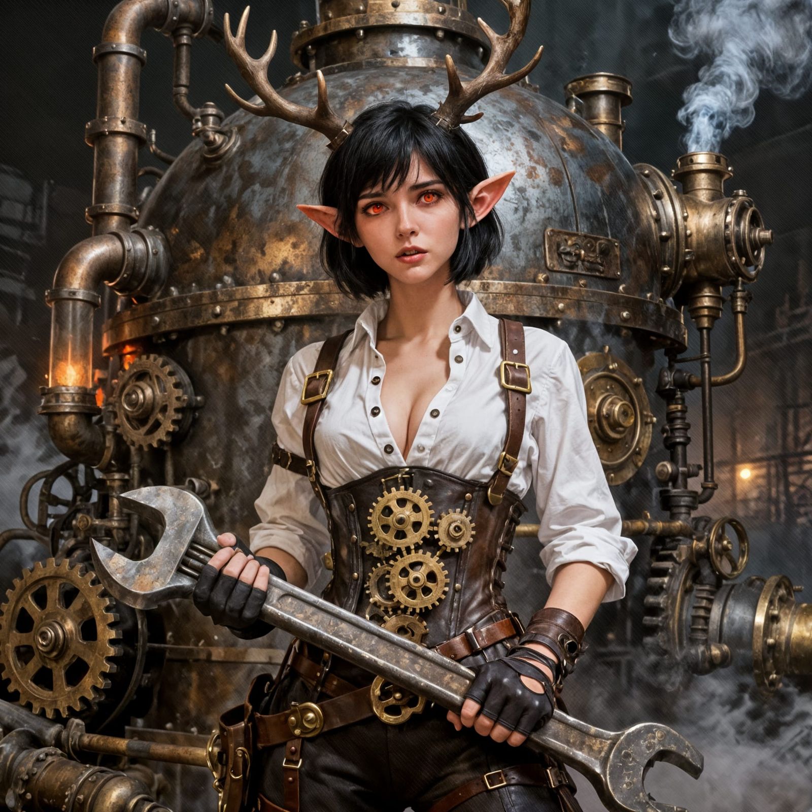 Backdoor as a steampunk engineer