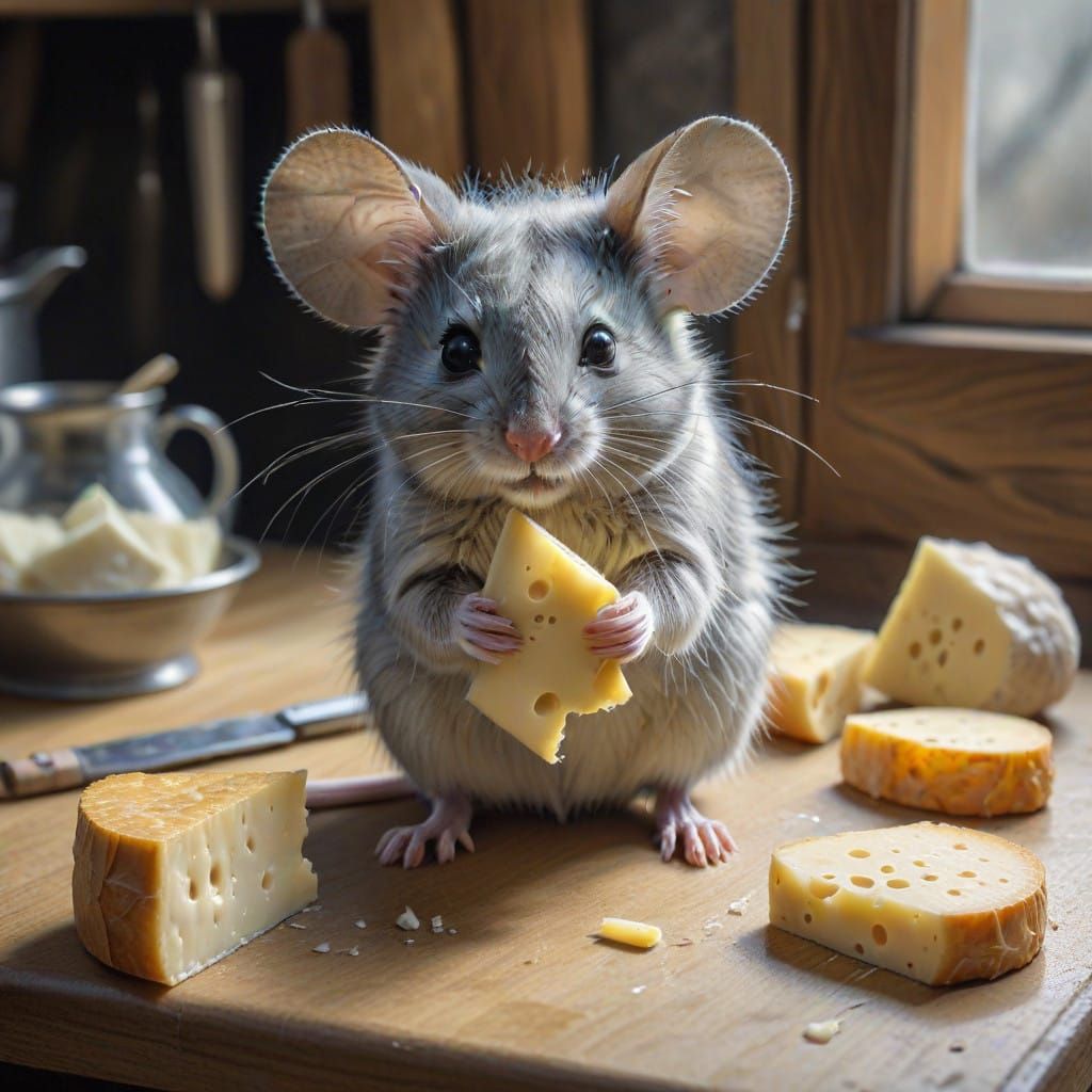 Mouse  by @1cheesepuff
