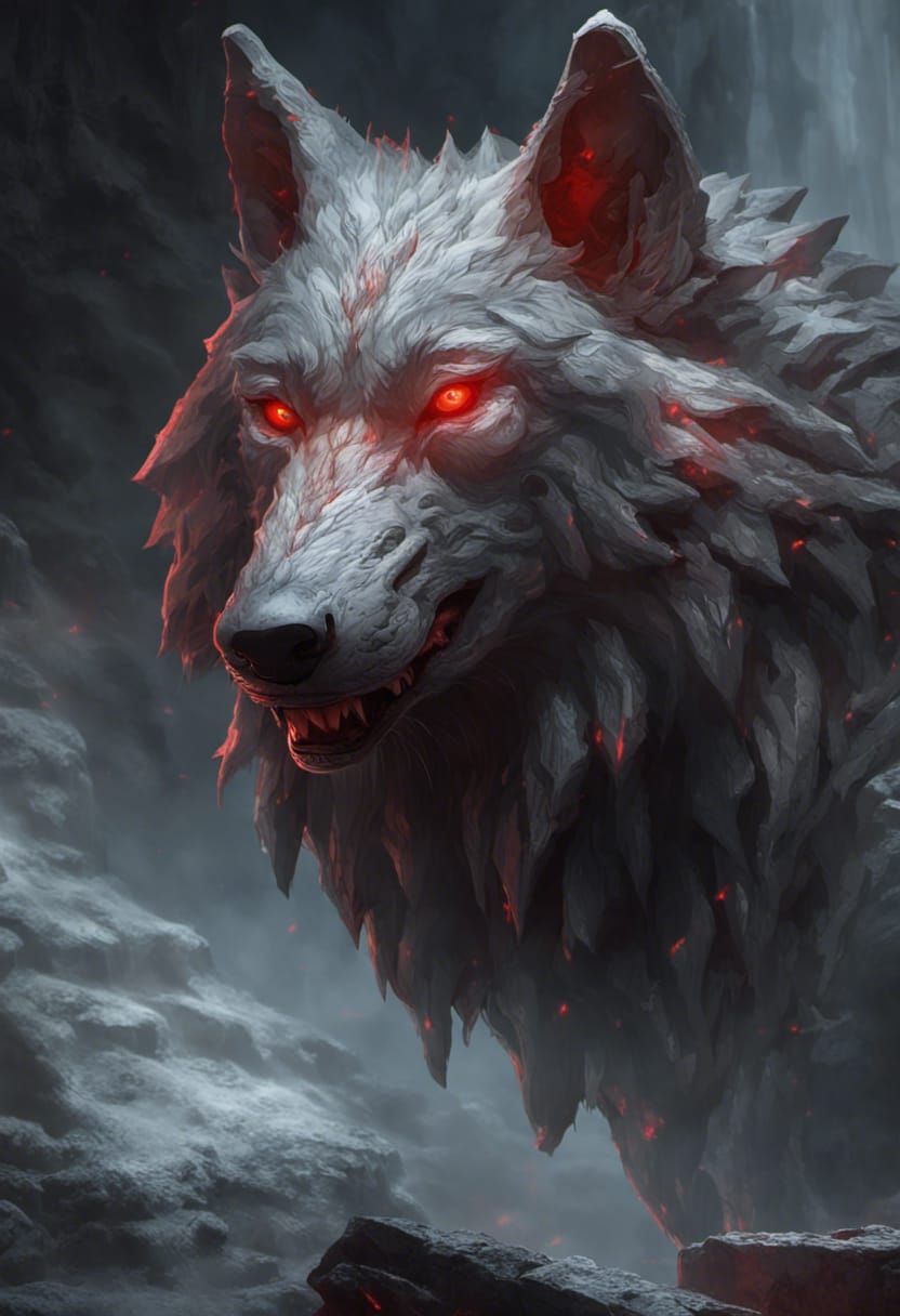 Wolf - AI Generated Artwork - NightCafe Creator