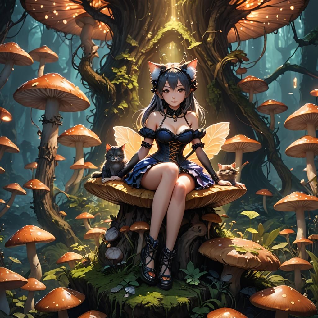 Cute anime girl