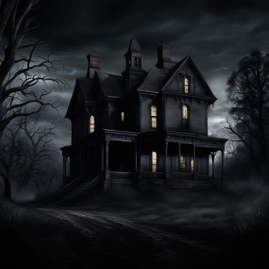 Whispering Hollows Estate - Haunted House (series) - AI Generated ...