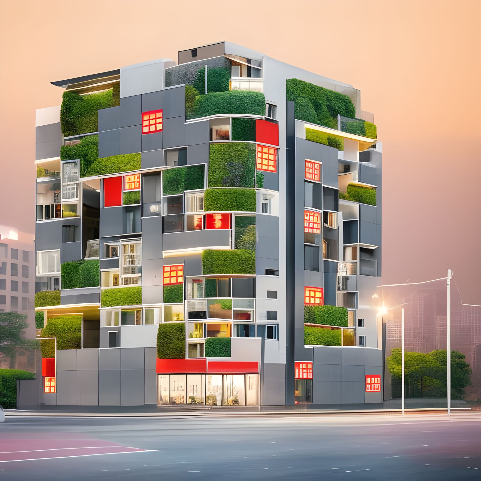 Jx3 Gallery - Organic Architecture 7 - AI v6.0