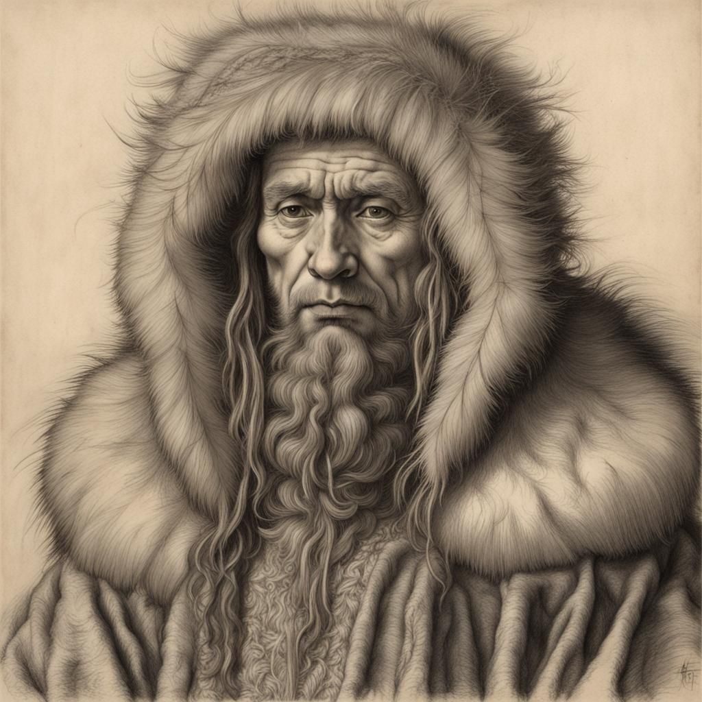 heavy fur clothing,