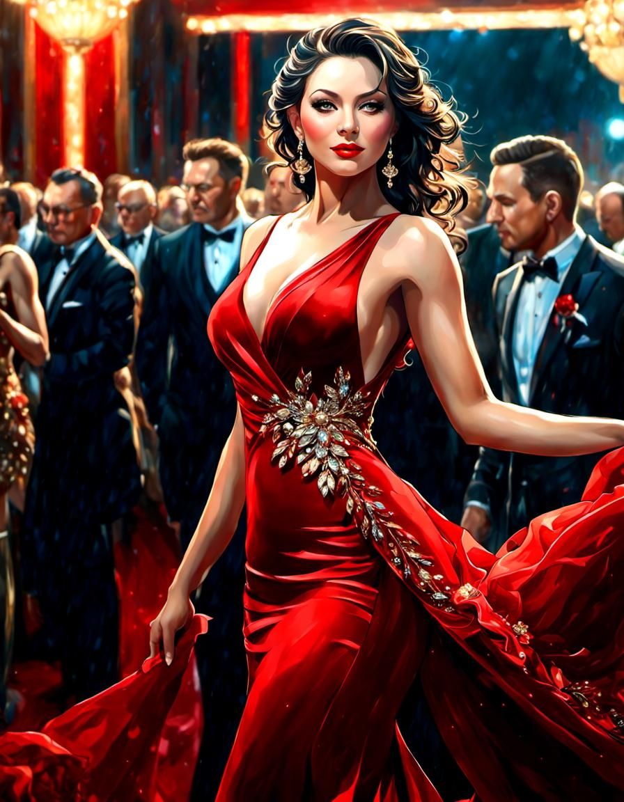 Red Carpet  by @Swiss Army Squid