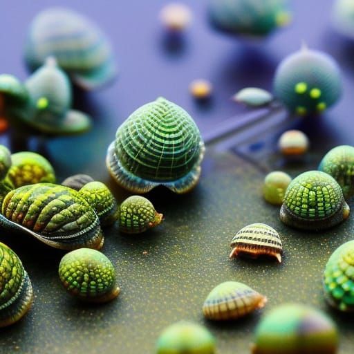 long shot of snails running on track by Daniel F Gerhartz : ...