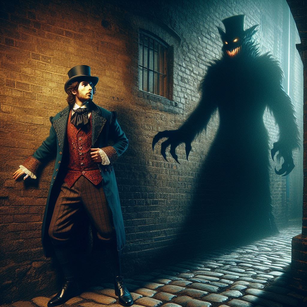 Can't run from your own shadow