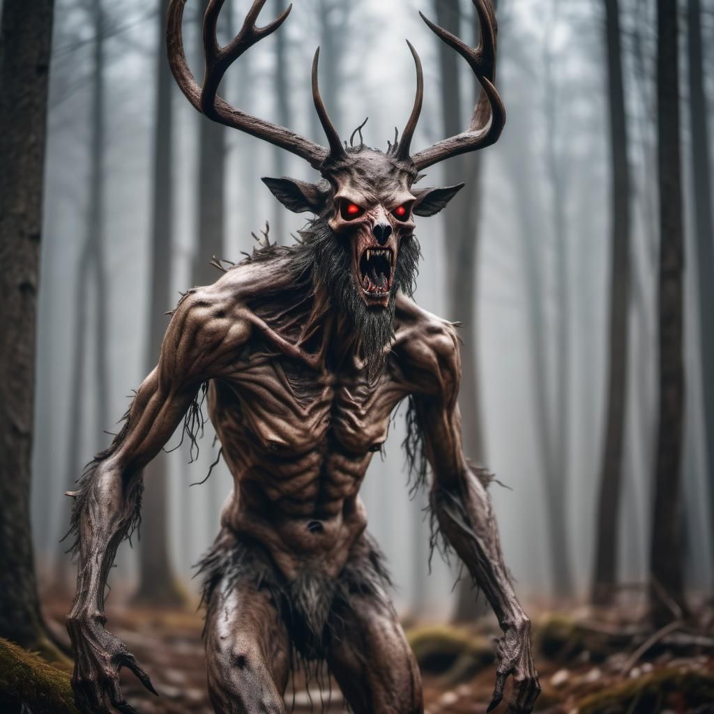 Wendigo - AI Generated Artwork - NightCafe Creator