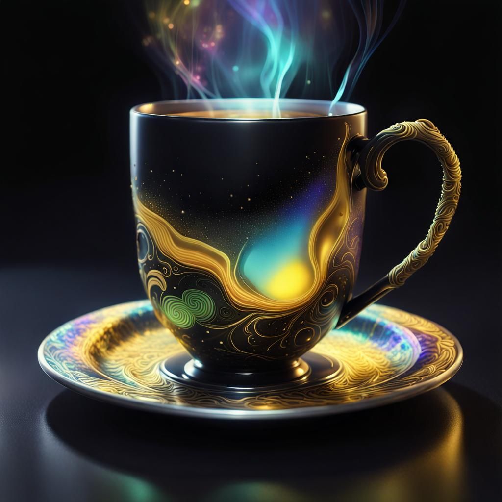 Cup of tea #1 - AI Generated Artwork - NightCafe Creator