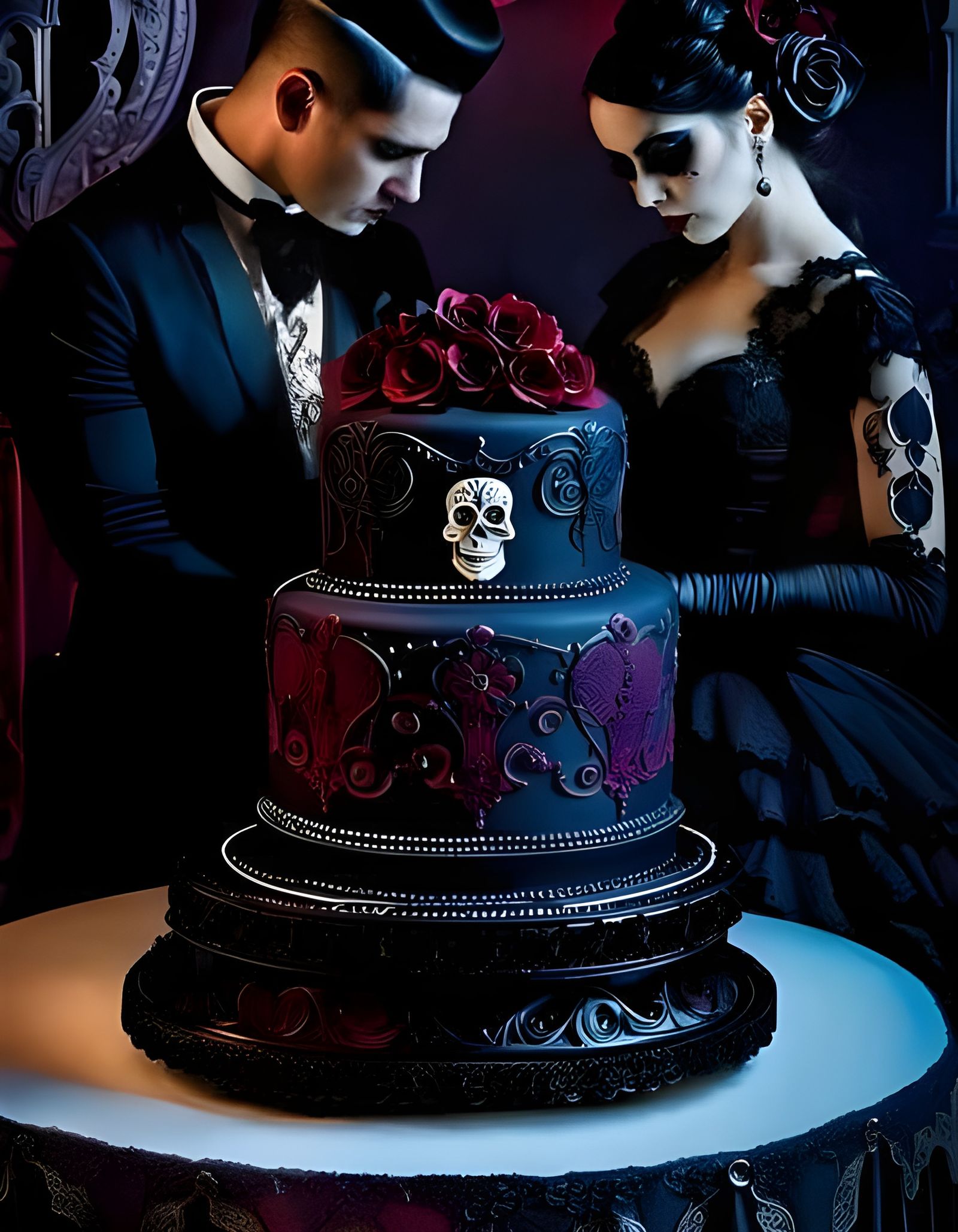 Gothic Wedding - Dreamers  by @TheNostalgicNun