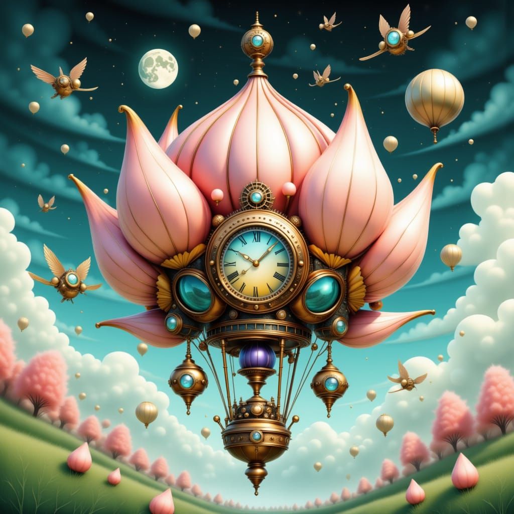 Un dirigeable fantaisiste