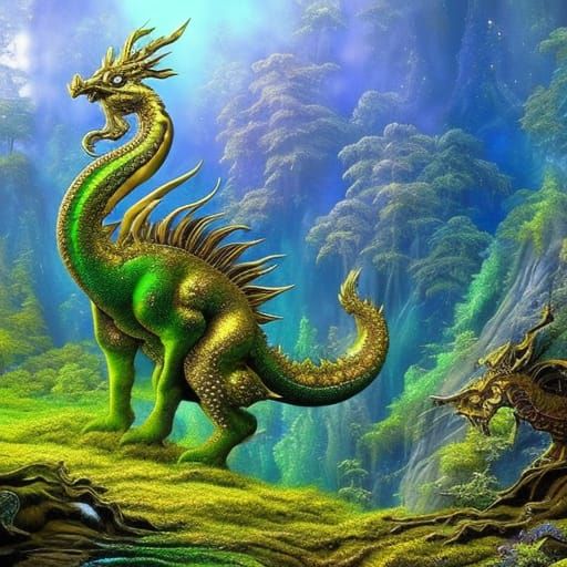 Emerald hill dragon