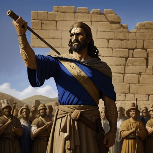 David Confronts Goliath Under the Israeli Flag