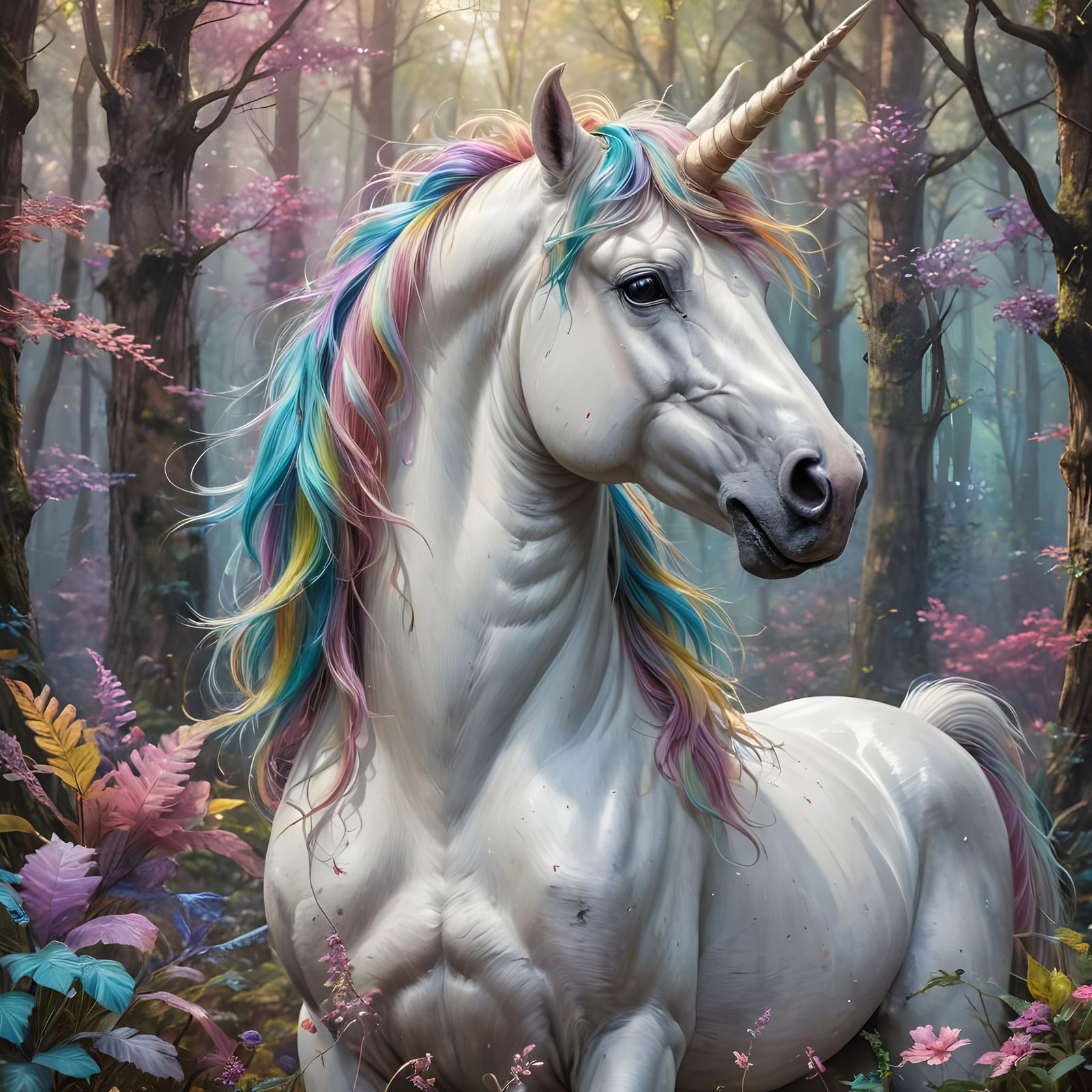 The Last Unicorn   by @Pandora