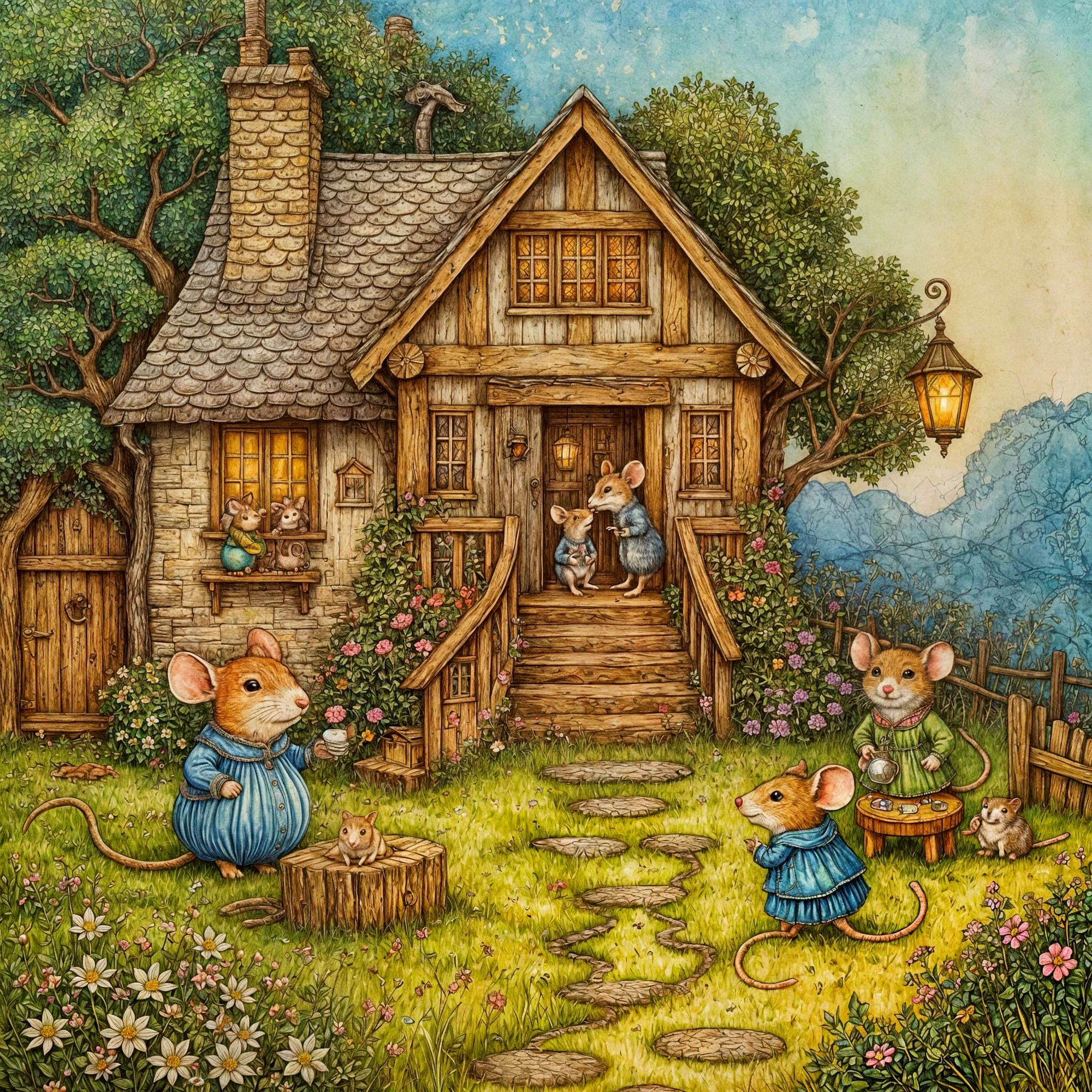 The House that Mr Mouse built