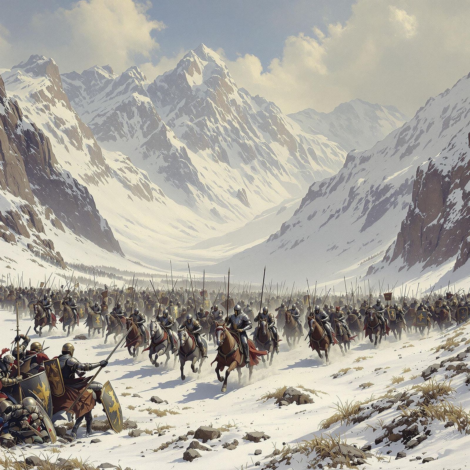 Winter battle  by @ThomasG