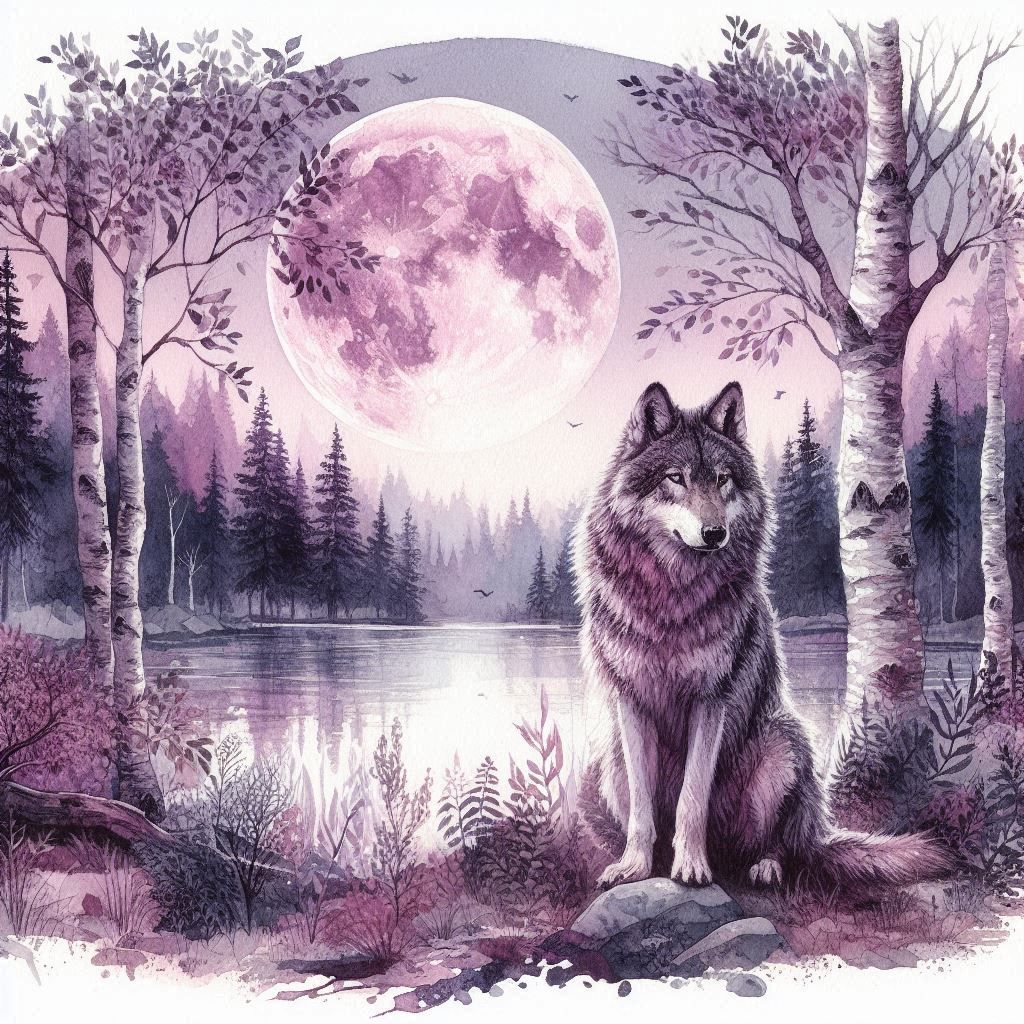 muted purple, muted pink