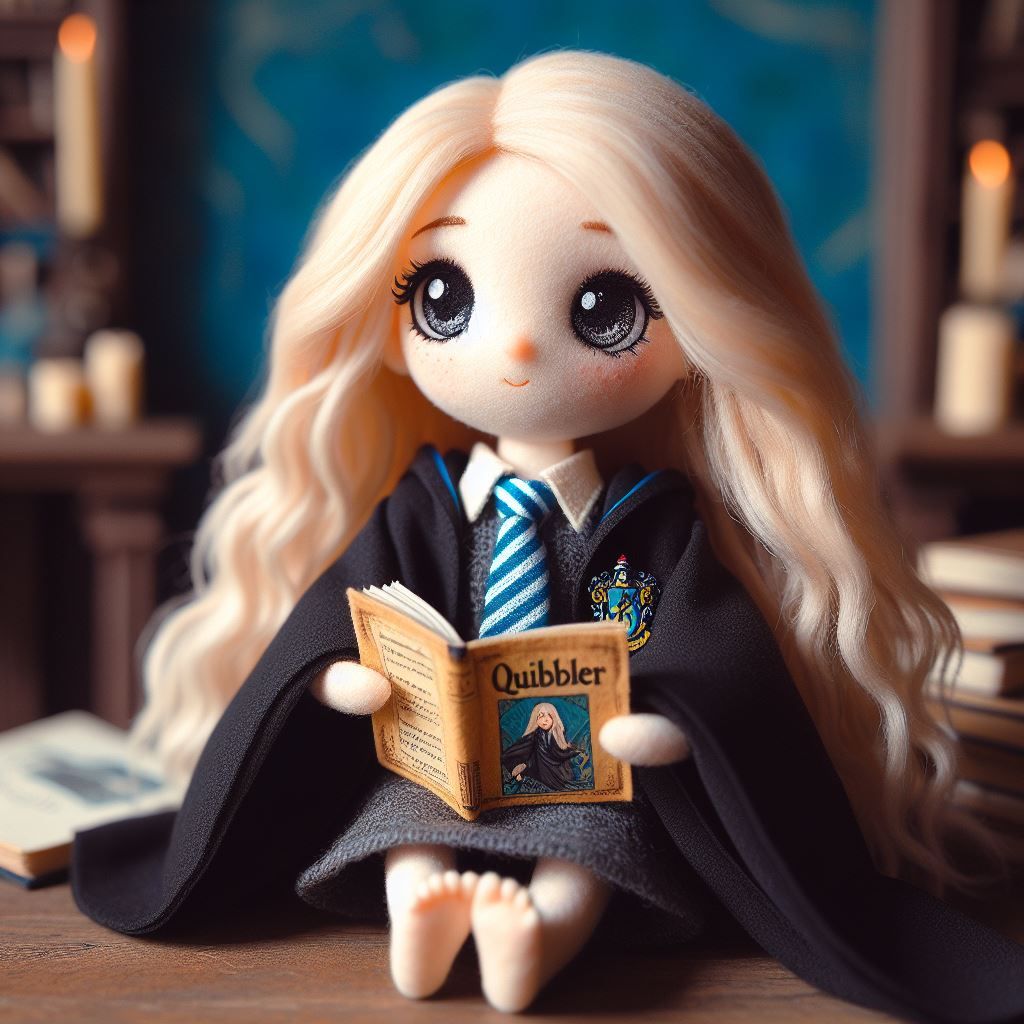 Luna Lovegood Felt Doll