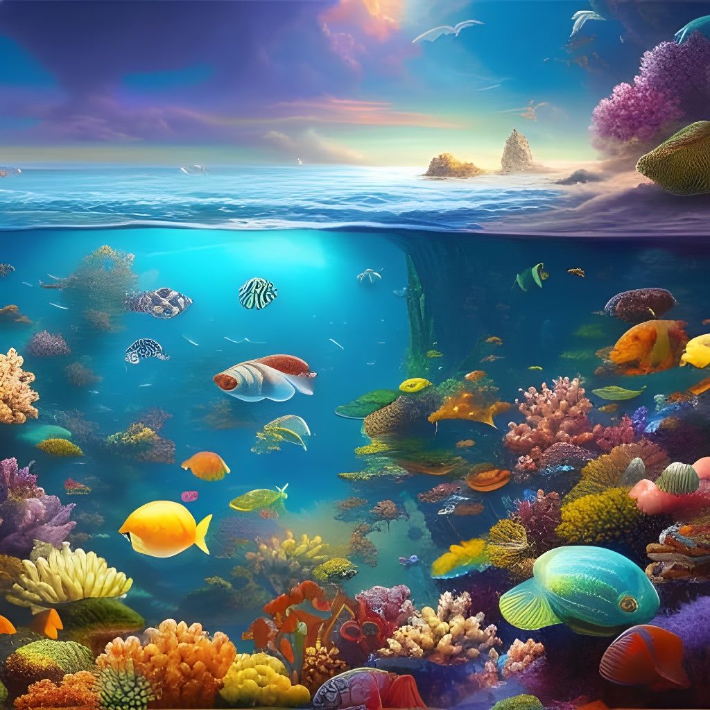 Coral Reef   by @Jon