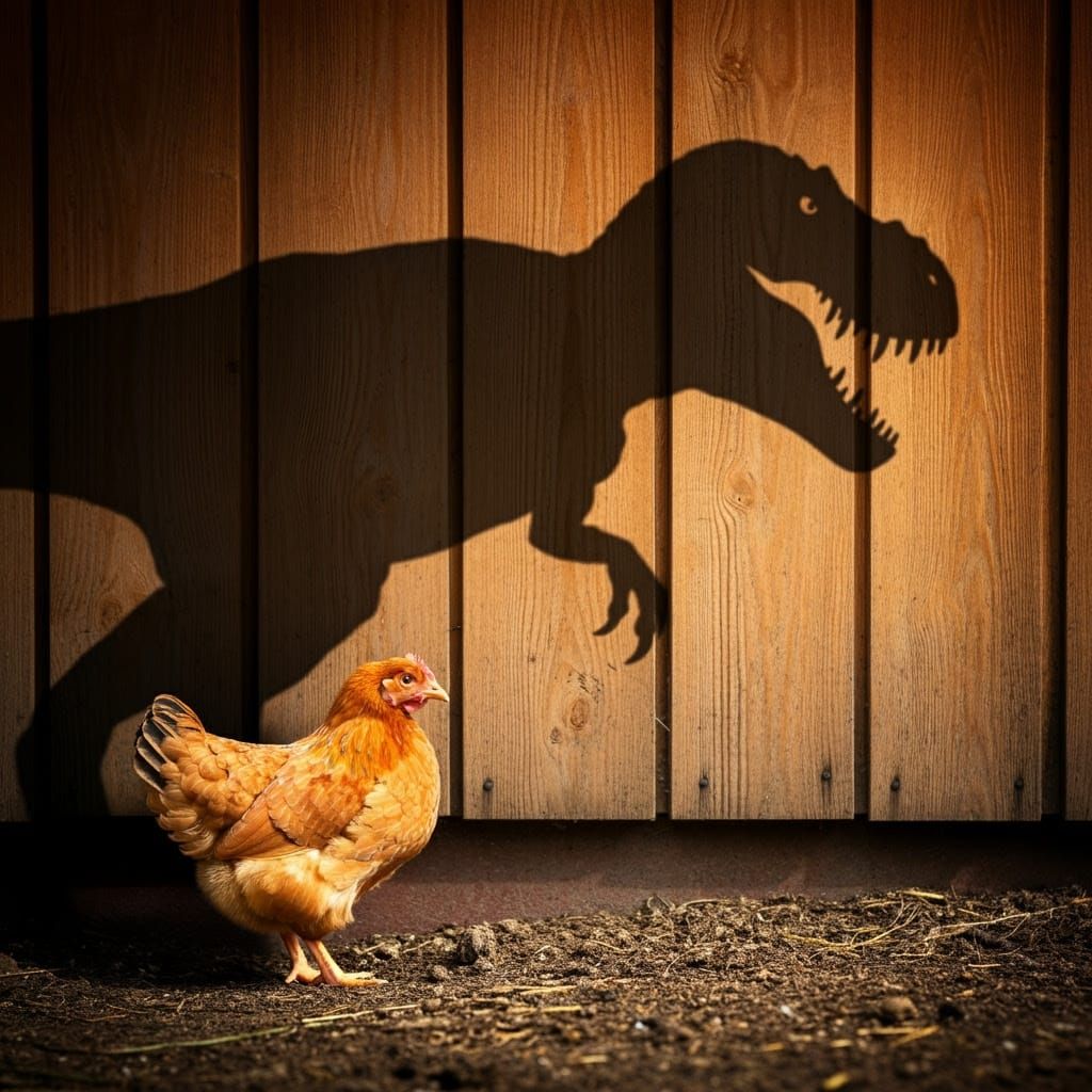 Past of the chicken  by @Plain Pop