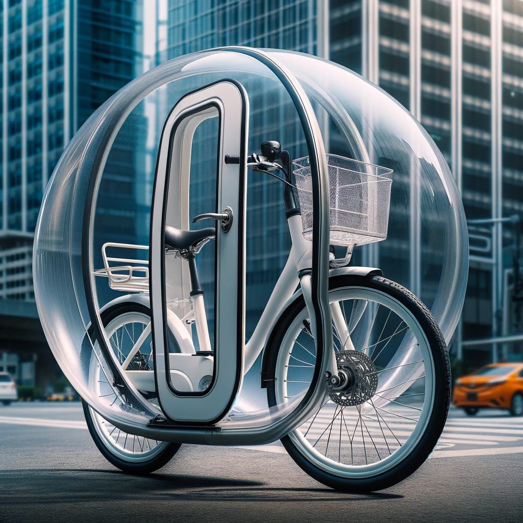 bubble bike.
