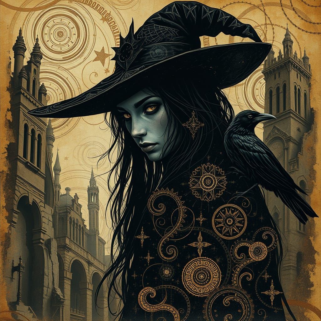  black witch  by @Olchap