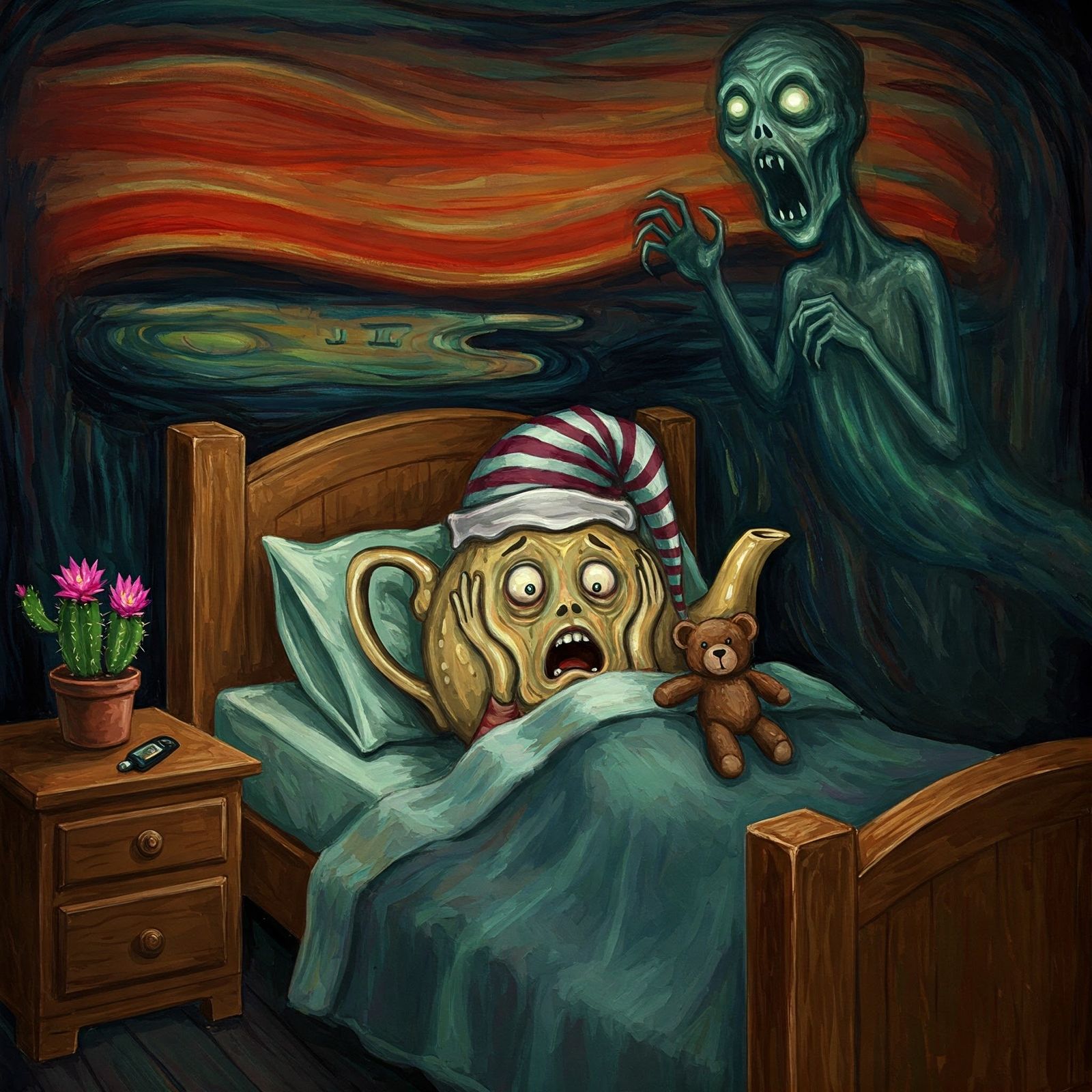 The Teapot Scream (Terrified Teapots -1- challenge 4th place)