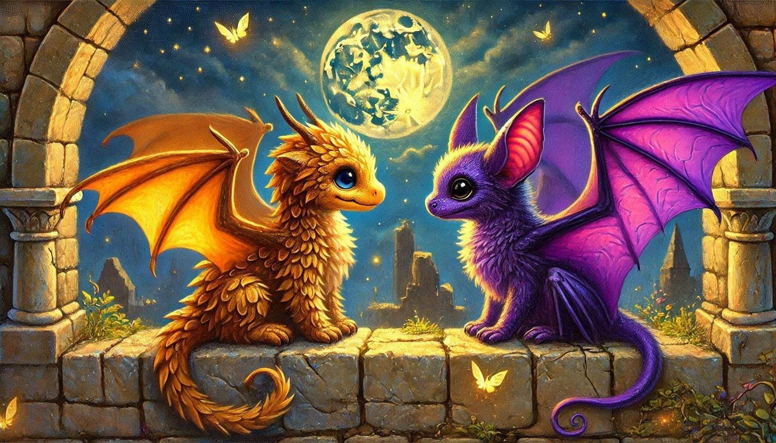 Der Drache und die Fledermaus : Das erste Treffen (3)