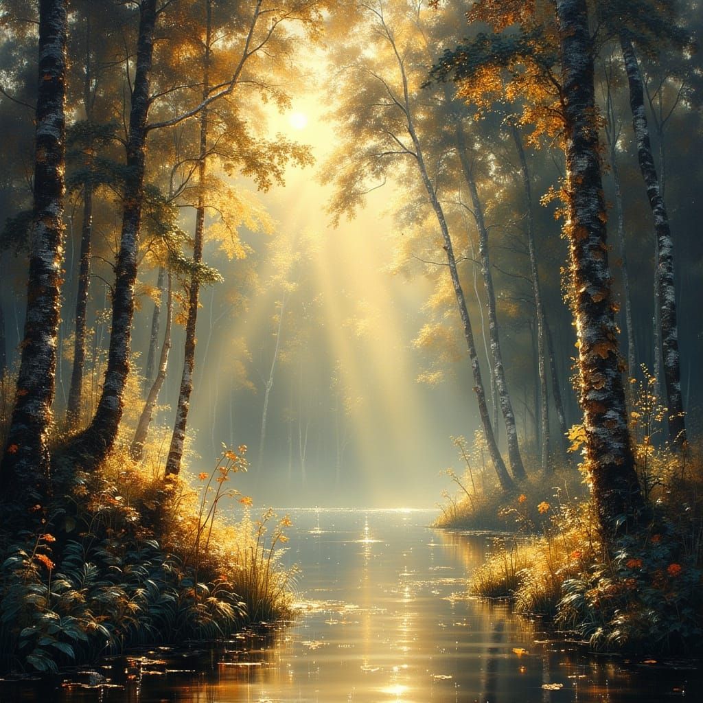 Hopeful forest  by @Ryota Muranaka