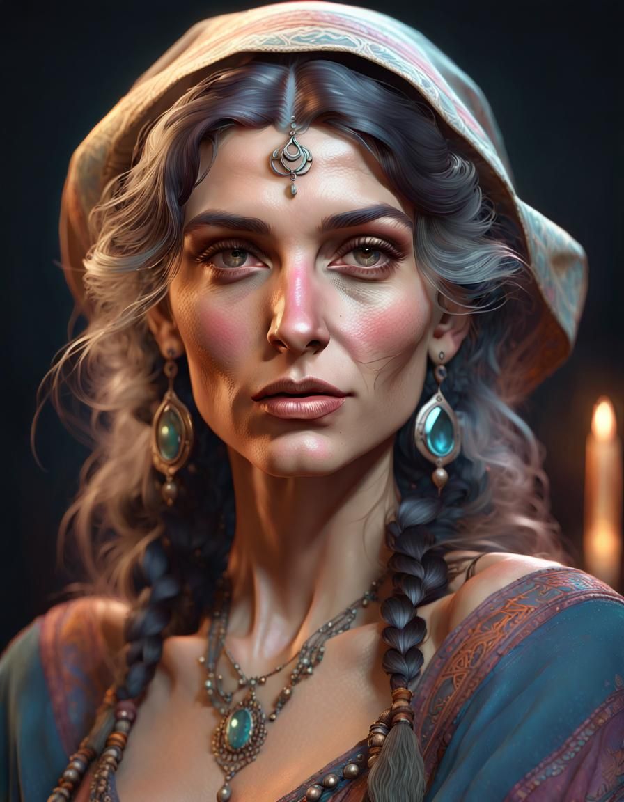 Wise Woman - AI Generated Artwork - NightCafe Creator