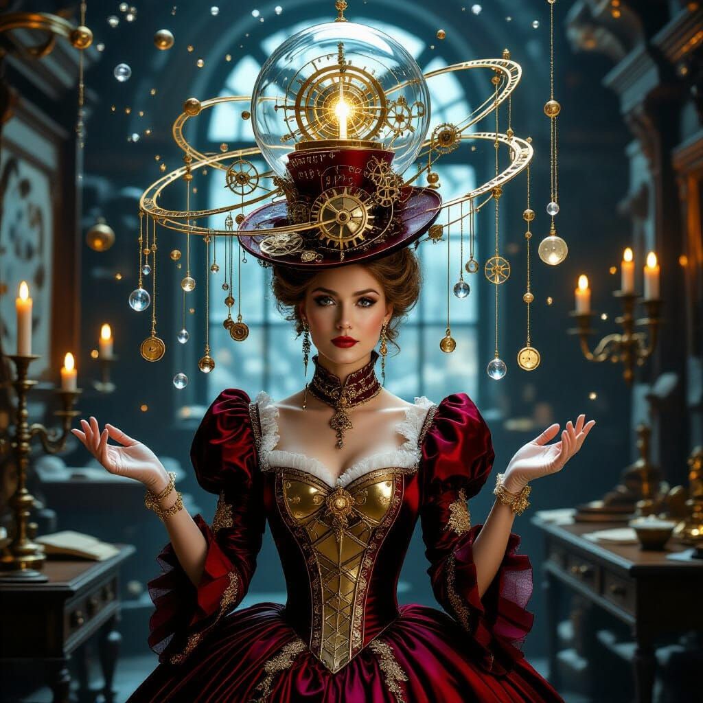 The Hat That Bent Time  by @Gilded Gloom