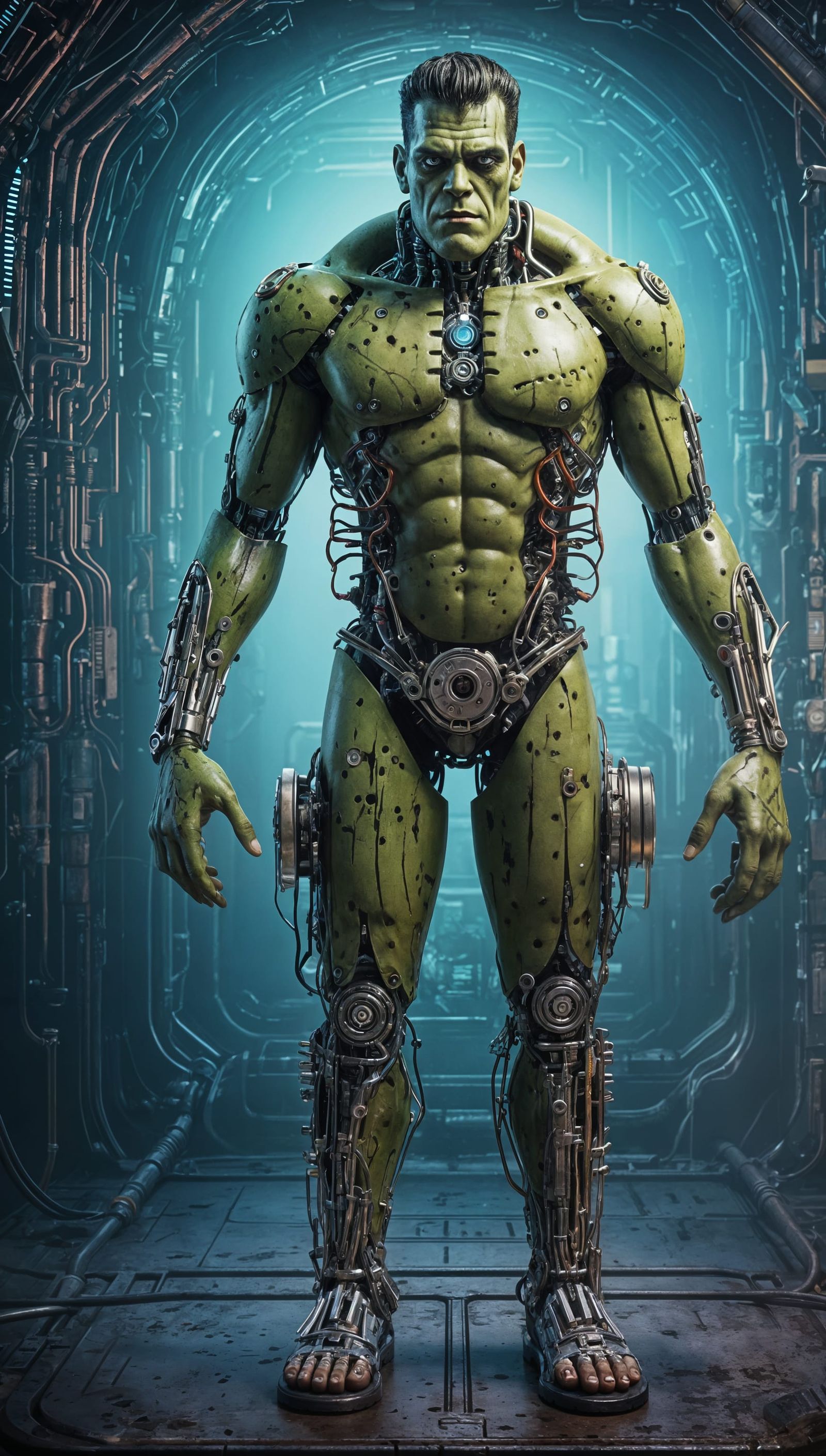 cyborg frankenstein