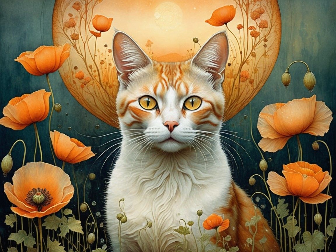 Flower  by @catmad