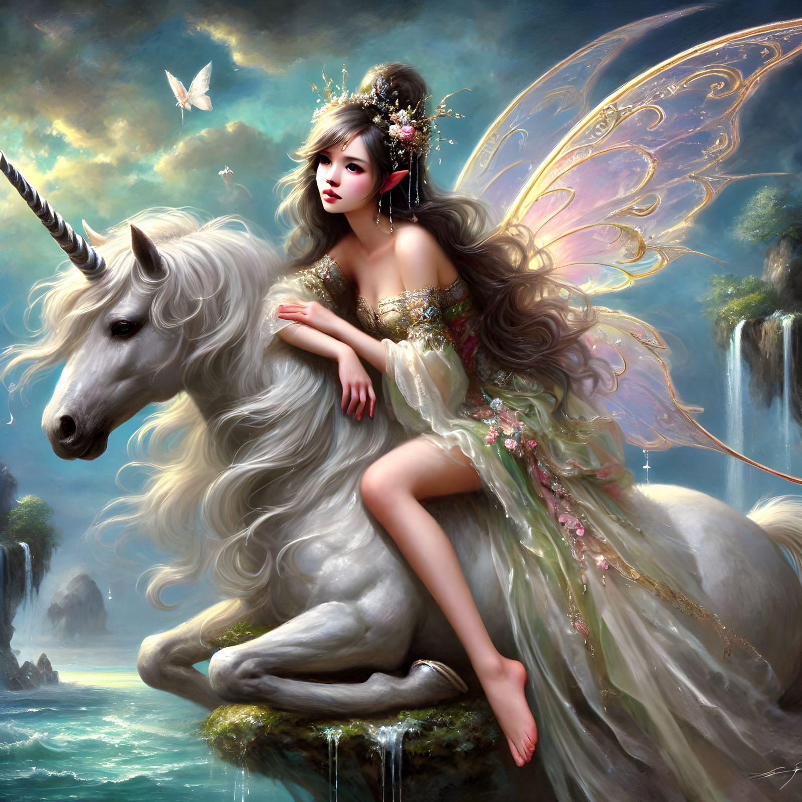 Fairy And Unicorn #4