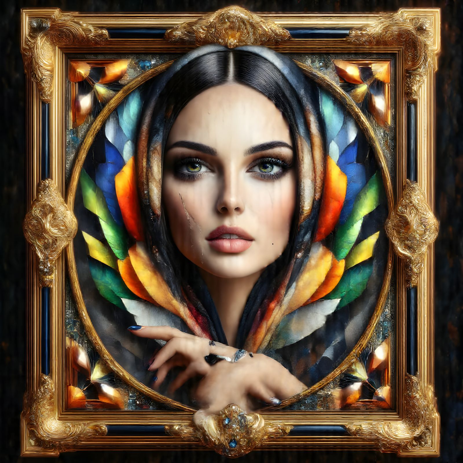 Framed Beauty