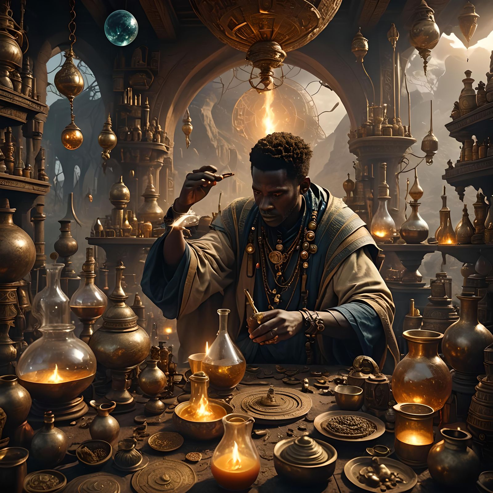 Alchemist   by @Moshce