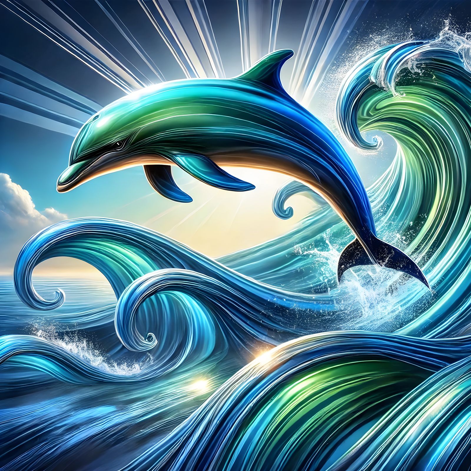 Dolphin at Play