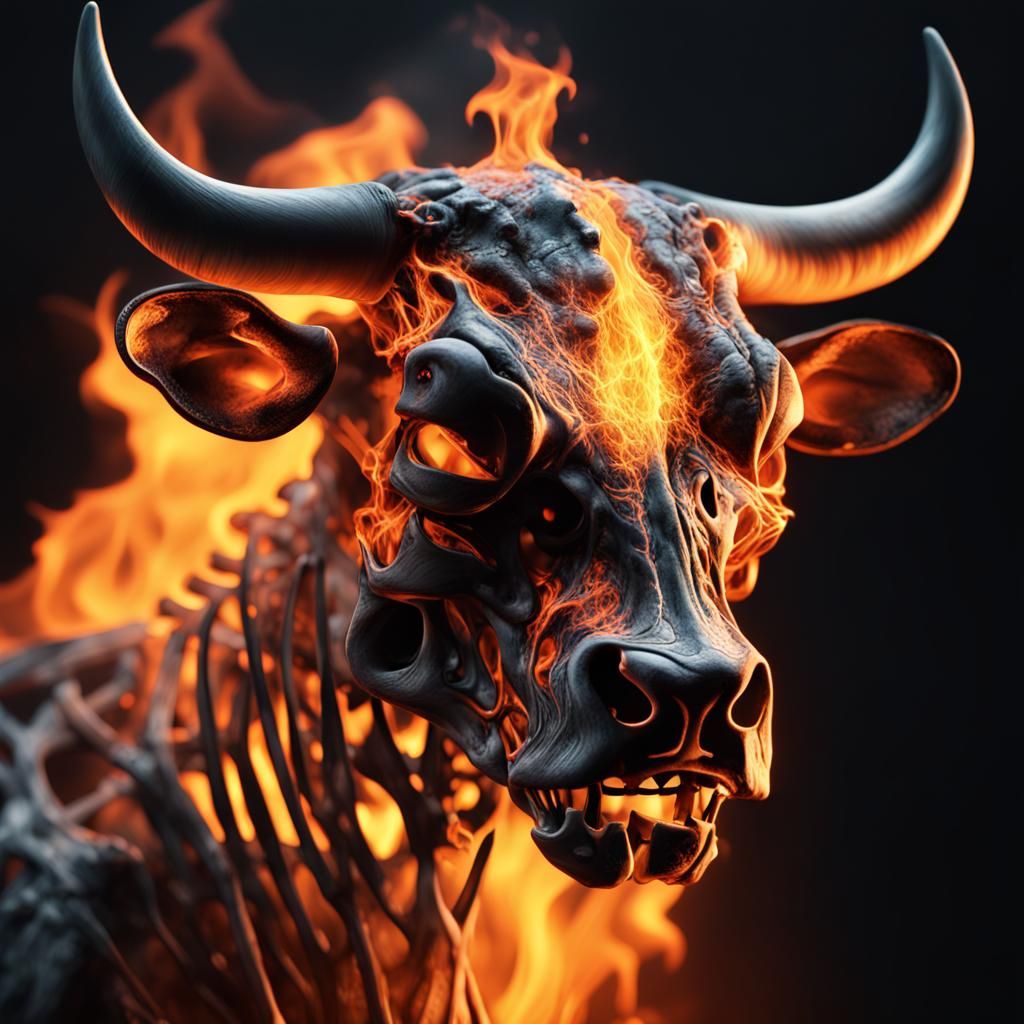 firey bull