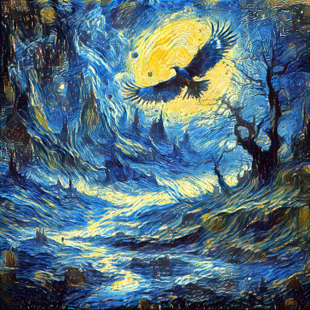 The rainbow crow tale, again